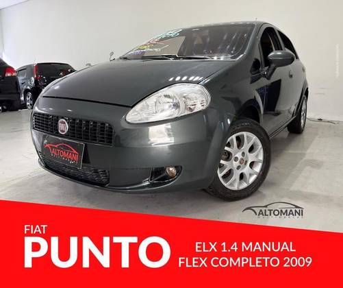 FIAT PUNTO 1.4 ELX 8V FLEX 4P MANUAL FIAT PUNTO 1.4 ELX 8V FLEX 4P MANUAL